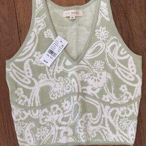 L. A. Hearts Knit Crop Tank